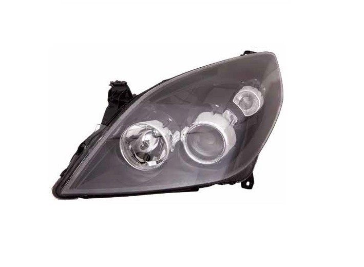 Acessar a peça Farol esquerdo eletrico base preta h1+h7+py21w+w5w