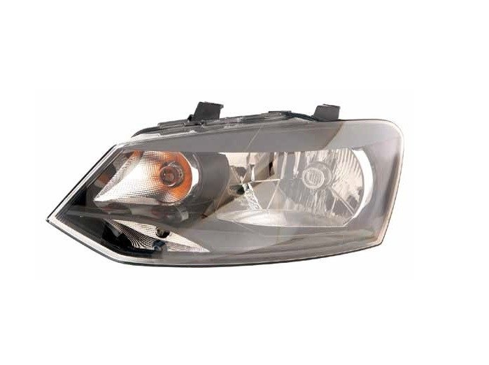 Farol esquerdo H4 [Preto].