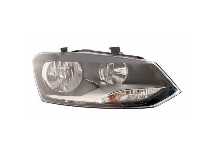 Farol direito H7+H7 [Preto].