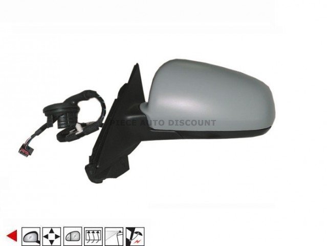 Acessar a peça Espelho esquerdo eletrico, asferico, termico, preparado, guarda lamatible, 3 portas