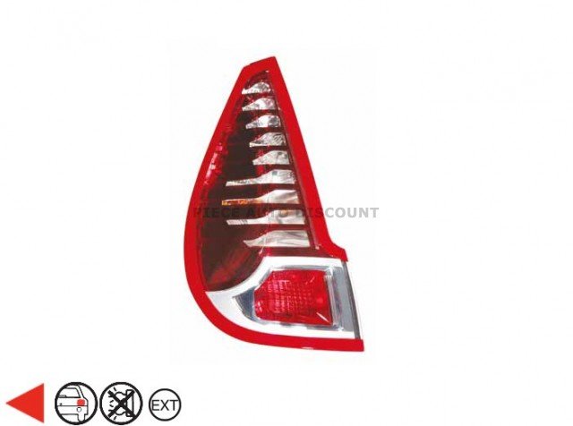 Acessar a peça Grupo optico exterior traseiro esquerdo branco/vermelho py21w+p21/5w