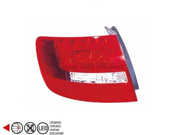 Acessar a peça Farolim traseiro esquerdo - chrome [frente] 07->