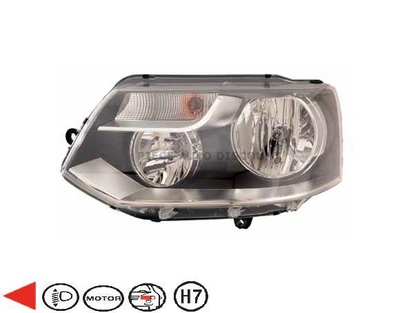 Acessar a peça Farol esquerdo H1+H15