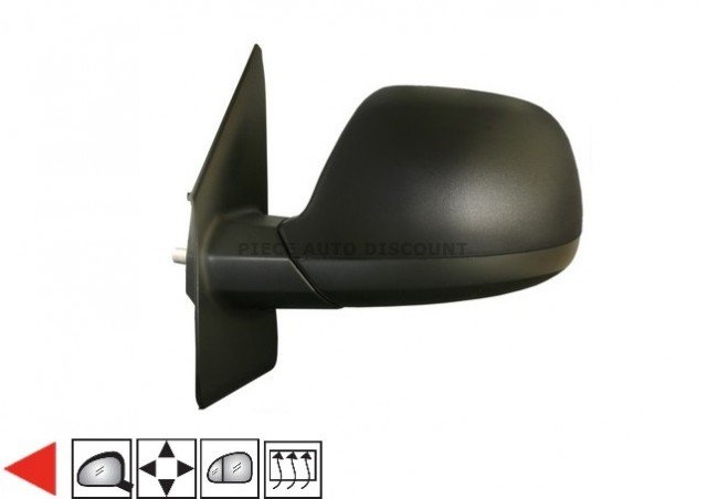 Acessar a peça Espelho esquerdo eletrico, asferico, termico, 5 pins