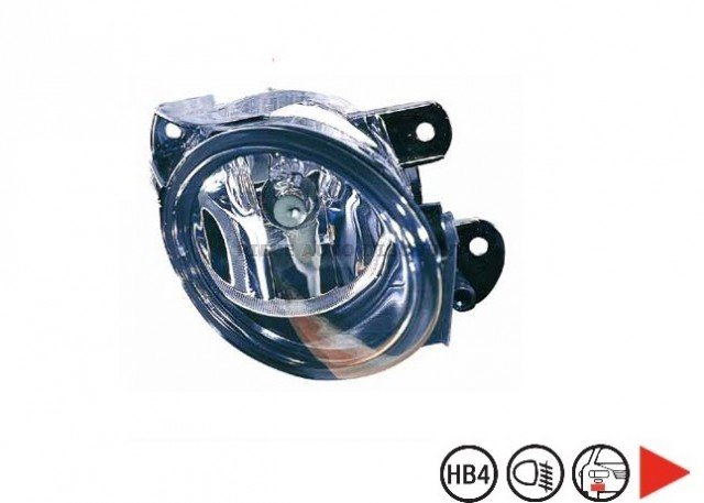 Acessar a peça Luz nevoeiro direito hb4