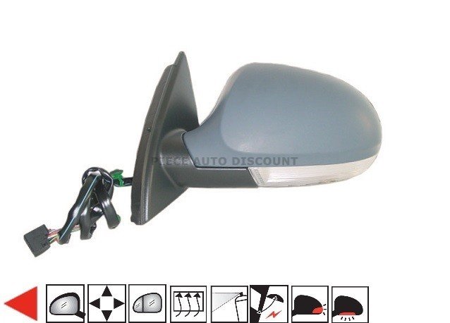 Acessar a peça Espelho esq. eletric,asf.,term.,preparado,guarda lamatible,pisca,com luz cortesia,9pins