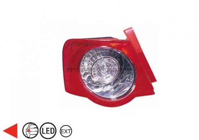 Acessar a peça Farolim traseiro esquerdo led/exterior 4 portas