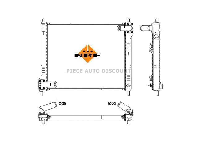 Acessar a peça Radiador 1.6l dig-t - dig-t 4x4 Acessar a peça Radiador 1.6l dig-t - dig-t 4x4