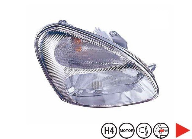 Acessar a peça Farol direito h4