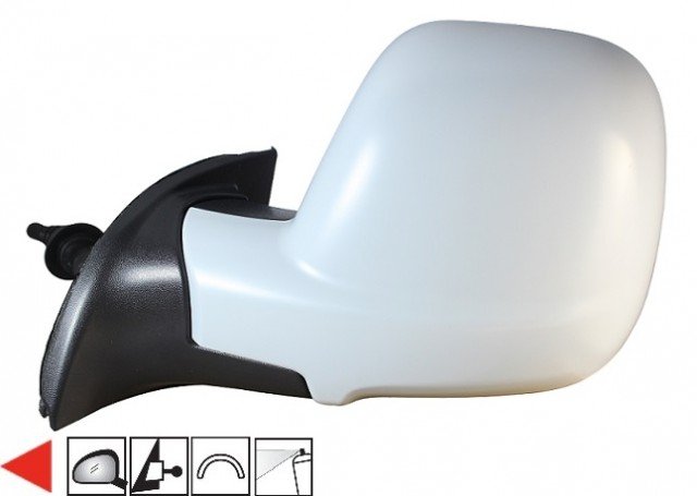 Acessar a peça Espelho esquerdo mecânico preparado