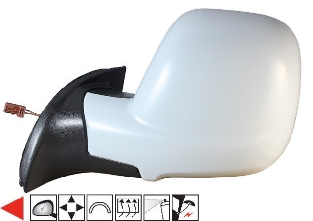 Acessar a peça Espelho esquerdo,completo,eletrico,convexo,termico,preparado,guarda lamatible eletrico,7pins