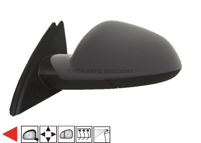 Acessar a peça Espelho esquerdo eletrico, asferico, termico, preparado, 5 pins