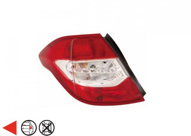 Acessar a peça Farolim traseiro esquerdo 5ptes ->14 Acessar a peça Farolim traseiro esquerdo 5ptes ->14