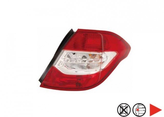 Acessar a peça Farolim traseiro direito 5ptes ->14 Acessar a peça Farolim traseiro direito 5ptes ->14