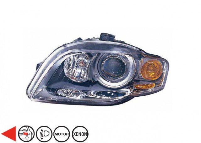 Acessar a peça Pisca esquerdo H7+Xenon Pisca laranja