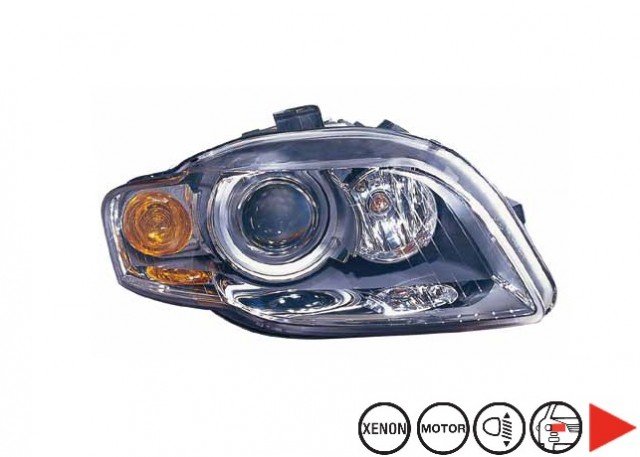 Acessar a peça H7+Xenon farol direito Pisca laranja