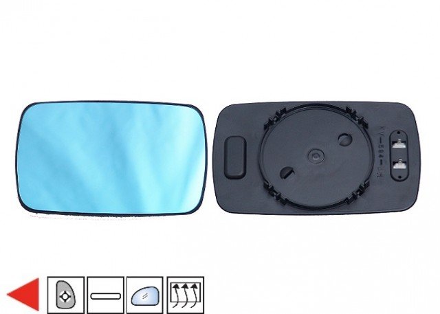 Acessar a peça Vidro + suporte do espelho retrovisor esquerdo térmico