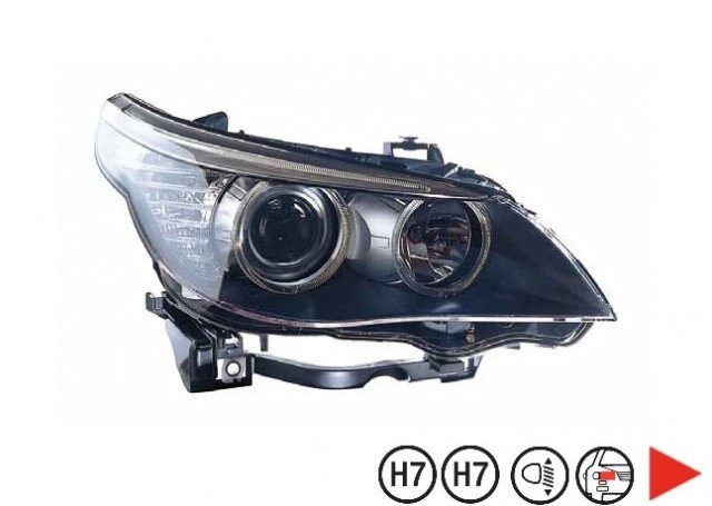 Acessar a peça Farol direito H7+H7