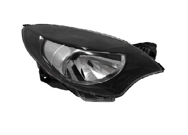 Farol direito eletrico base preta h4 2012->