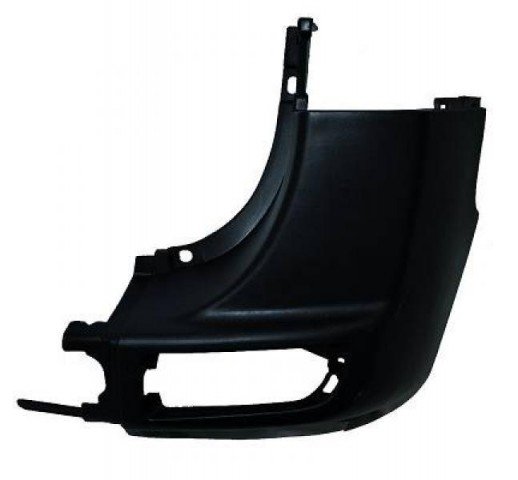 Acessar a peça Ponta para choques traseiro esquerda preta