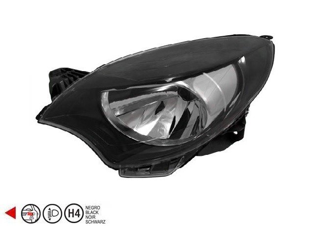 Acessar a peça Farol esquerdo eletrico base preta h4 2012->