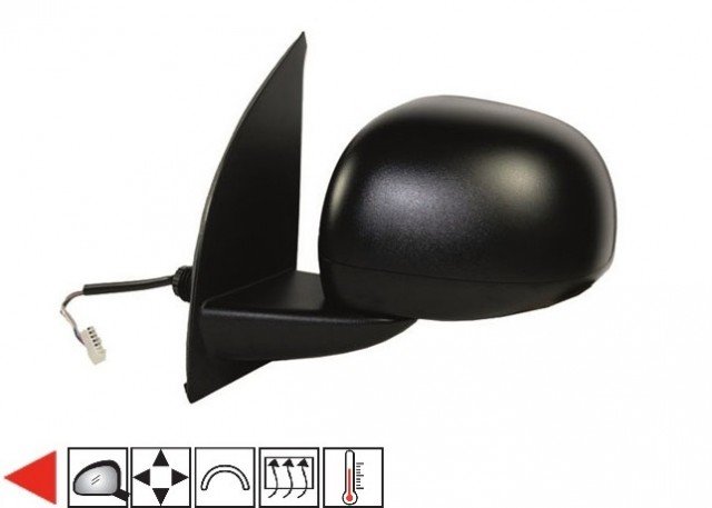 Acessar a peça Espelho esquerdo elétrico aquecido + sonda 09->