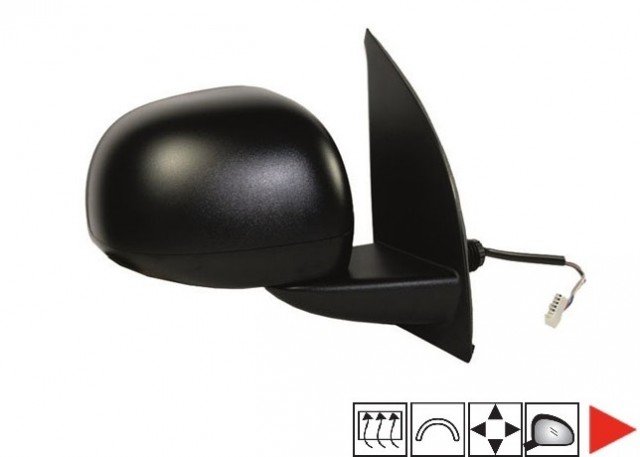 Acessar a peça Espelho retrovisor direito elétrico aquecido 09->