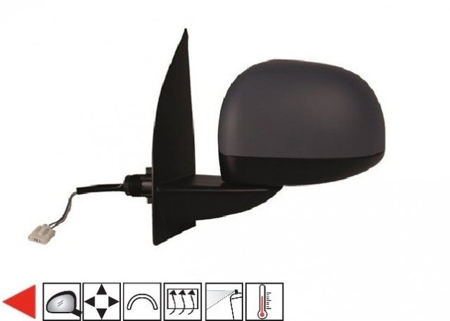 Acessar a peça Espelho esquerdo elétrico aquecido preparado + sonda 09->