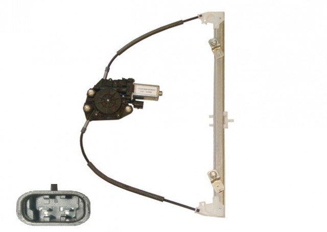 Acessar a peça Elevador vidro frente direito eletrico com motor não confort 2/4 portas/furgão 2 pins
