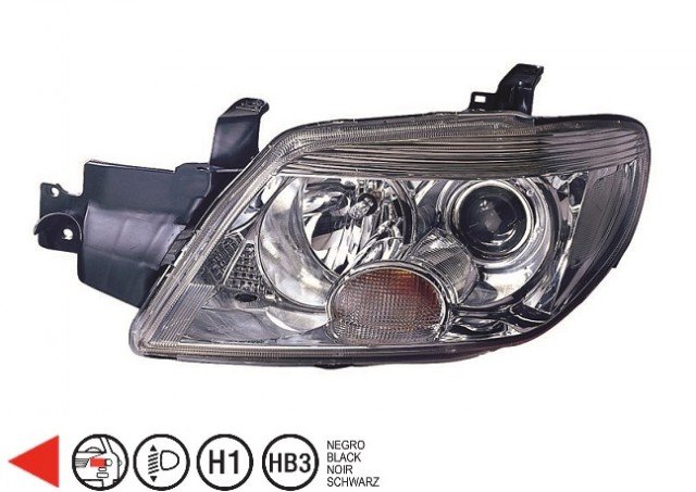 Acessar a peça Farol esquerdo eletrico base preta h1+hb3+w5w+wy21w Acessar a peça Farol esquerdo eletrico base preta h1+hb3+w5w+wy21w