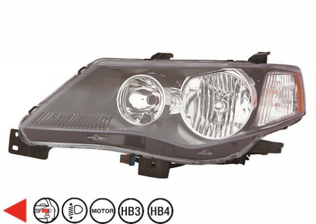 Acessar a peça Farol esquerdo HB3+HB4 Acessar a peça Farol esquerdo HB3+HB4