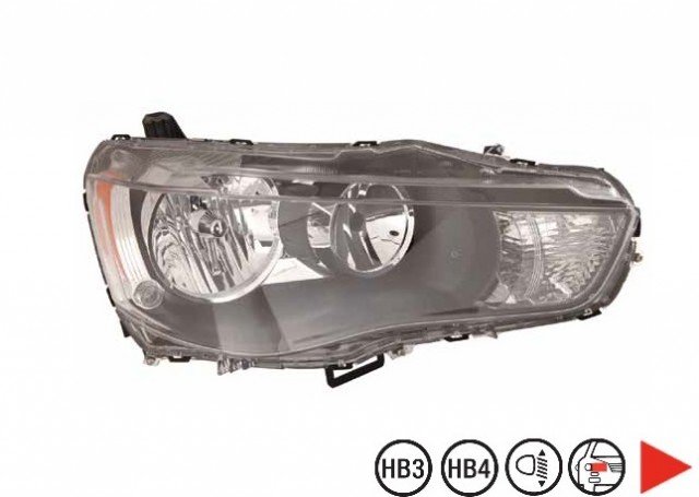 Acessar a peça Farol direito hb4/hb3