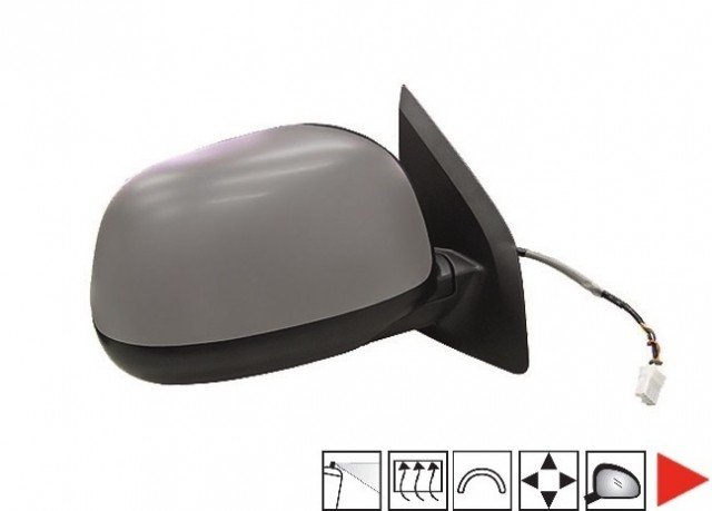 Acessar a peça Espelho direito elétrico, aquecido preparado Acessar a peça Espelho direito elétrico, aquecido preparado