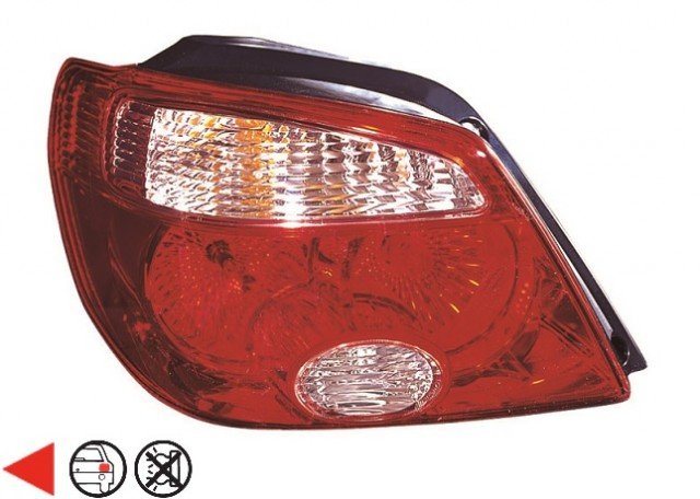 Acessar a peça Farolim traseiro esquerdo externo 04->