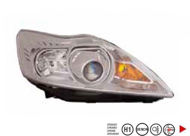 Acessar a peça Farol direito eletrico com motor/base cromada h1+d1s