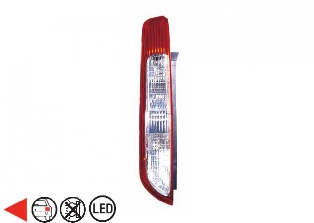 Acessar a peça Grupo optico traseiro esquerdoled pr21w+py21w 5 portas