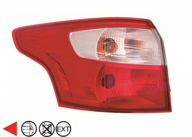 Acessar a peça Farolim traseiro exterior esquerdo [Carrinha]