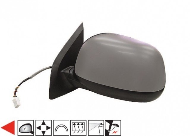 Acessar a peça Retrovisor esquerdo elétrico, aquecido, rebatível, preparado Acessar a peça Retrovisor esquerdo elétrico, aquecido, rebatível, preparado