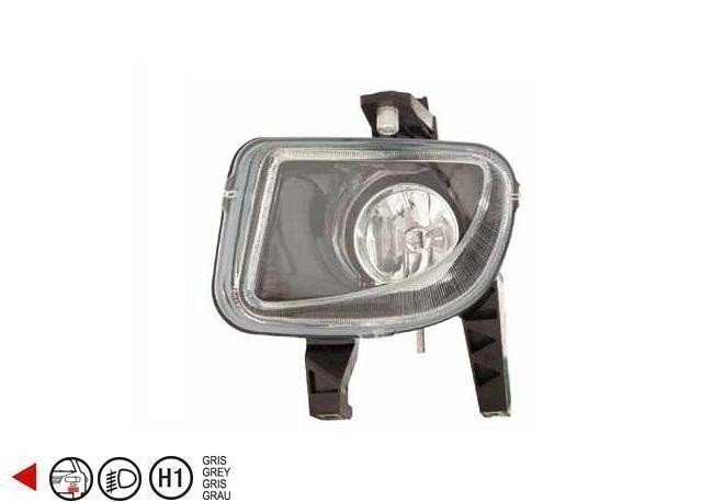 Acessar a peça Luz nevoeiro esquerdo base preta h1