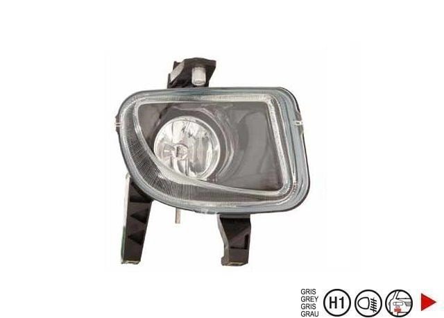 Acessar a peça Luz nevoeiro direito base preta h1