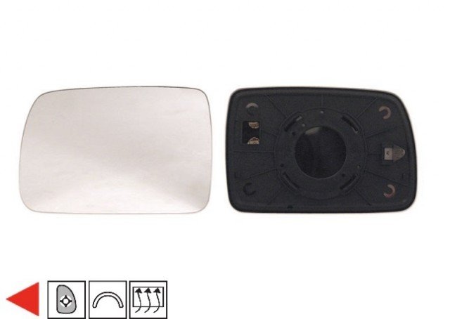 Acessar a peça Vidro com suporte esquerdo convexo, termico Acessar a peça Vidro com suporte esquerdo convexo, termico