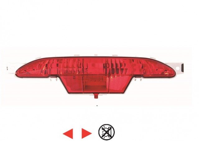 Acessar a peça Luz traseira central de nevoeiro 3/5ptas