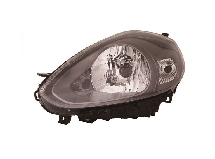Farol esquerdo h4 [preto]