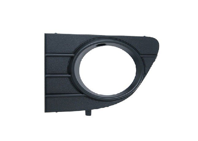 Acessar a peça Grelha inferior esquerda para choques frente preta com buraco nevoeiro