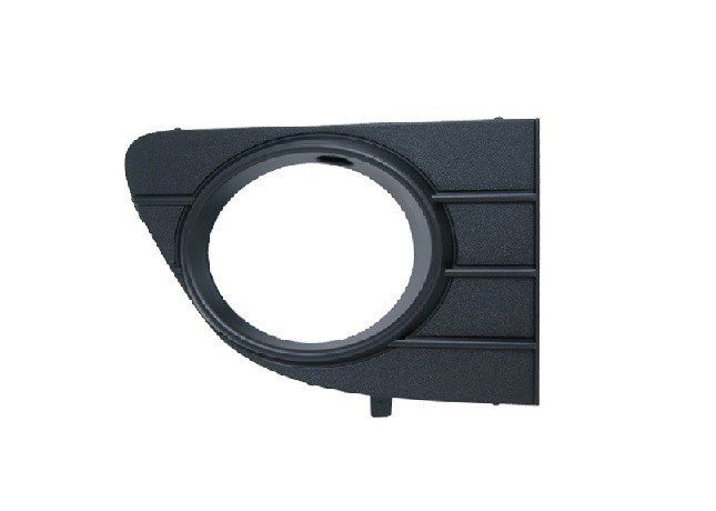 Acessar a peça Grelha inferior direita para choques frente preta com buraco nevoeiro