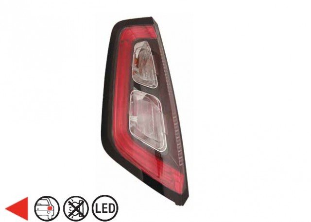 Acessar a peça Farolim esquerdo, LED (fumado) (3/5 portas)