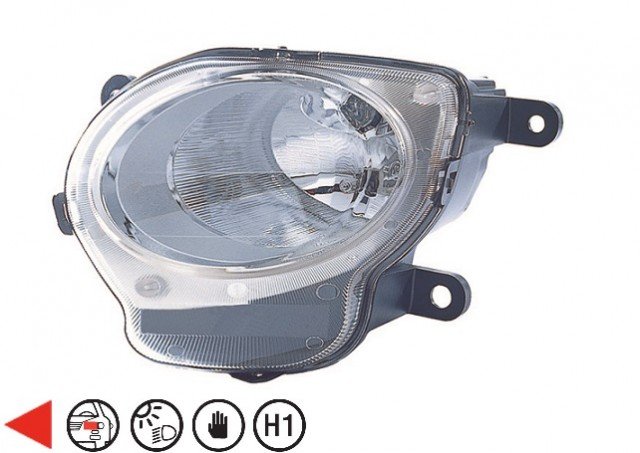 Acessar a peça Farol esquerdo manual h1+w21/5w Acessar a peça Farol esquerdo manual h1+w21/5w