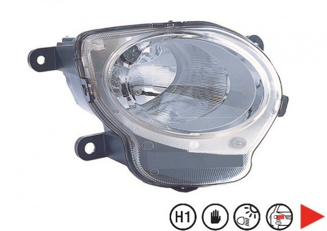 Acessar a peça Farol direito manual h1+w21/5w Acessar a peça Farol direito manual h1+w21/5w