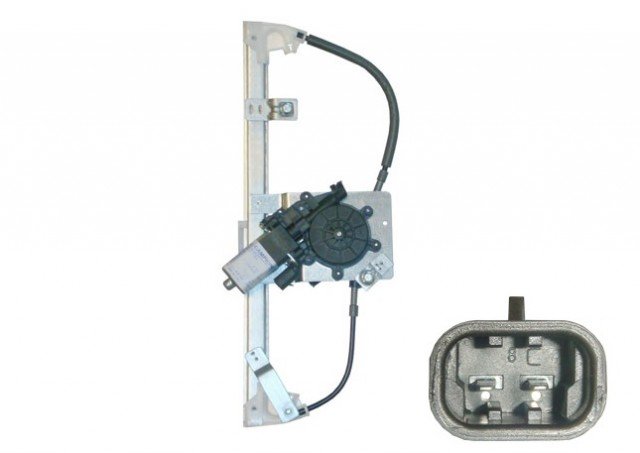 Acessar a peça Elevador vidro frontal esquerdo eletrico com motor não confort 2 portas 2 pins