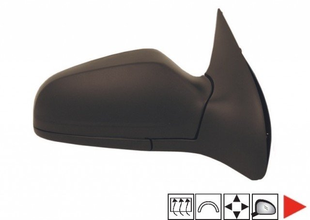 Acessar a peça Espelho direito eletrico, convexo, termico, 3 portas, gtc